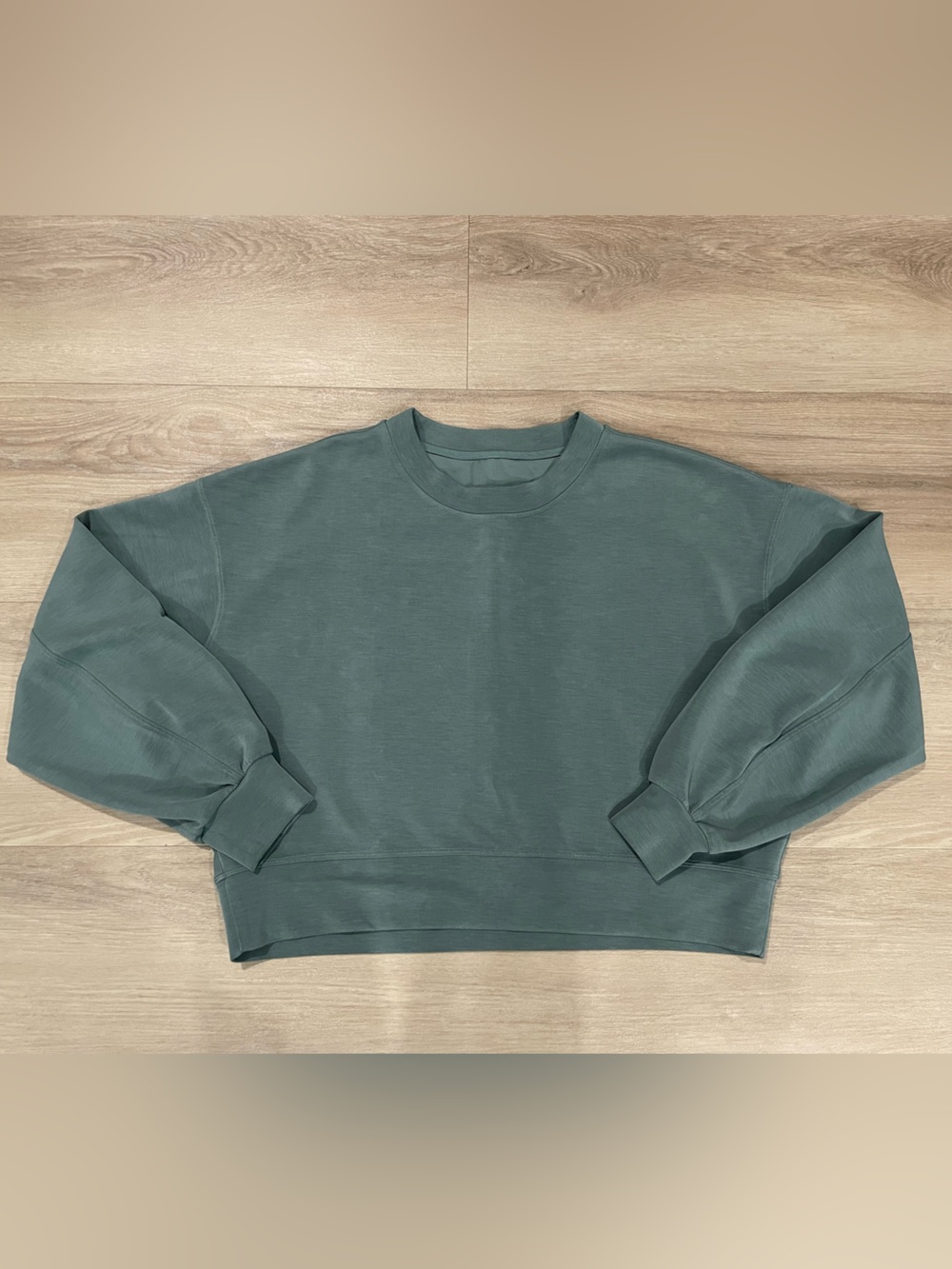 Lululemon crop crew neck sweater
